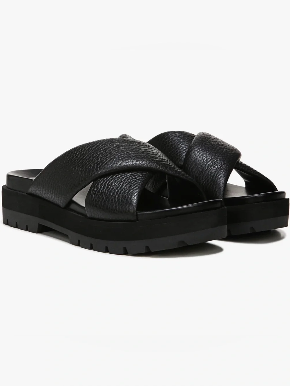 Vionic Vesta black platform sandals women’s size 10